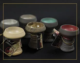 Shisha Köpfe und Kamine