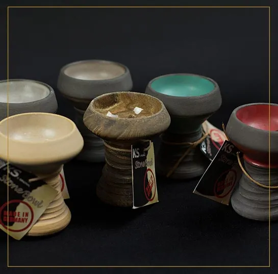 Shisha Köpfe und Kamine