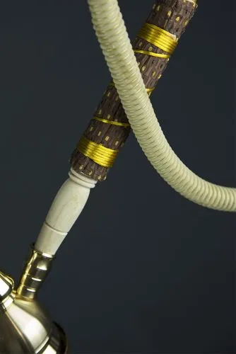 aljamal Tradi Lederschlauch Brown