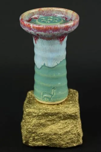 Alpaca Apache Medium Turquoise Construction Red