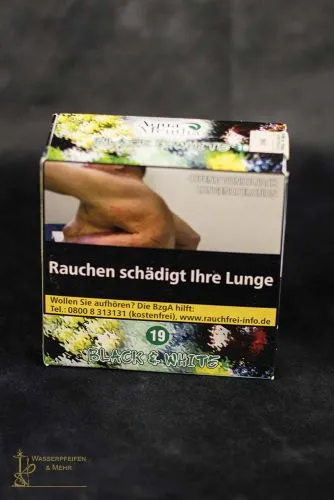 Aqua Mentha Black & White #19