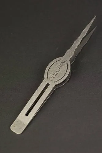 Colinial Kohlezange Edelstahl