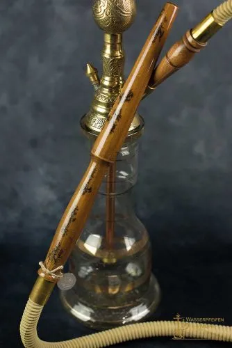 Efendi Lederschlauch Echtholz Lux - Brown