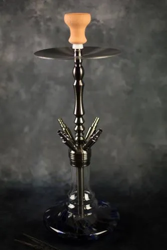 INVI Tesseract Edelstahl Gun Metal Blue Ice ohne Mola