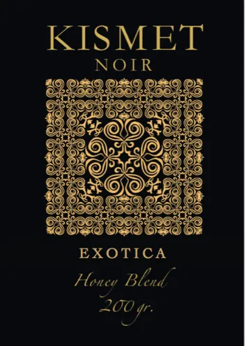 Kismet Shisha Tabak Honey Blend Black Exotica