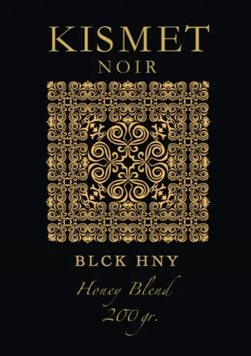 Kismet Hookah Tobacco Honey Blend BLCK HNY, 200g