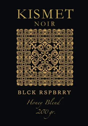 Kismet hookah tobacco honey blend BLCK RSPBRRY