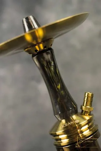 Ocean Hookah Kaif S „Small“ Gold Onyx Gold Säule