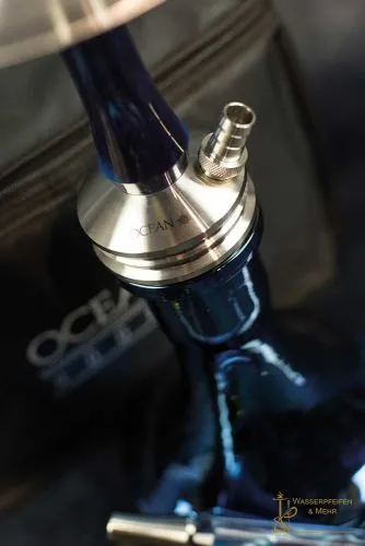 Ocean Hookah Kaif S „Small“ Blue Chrome Base