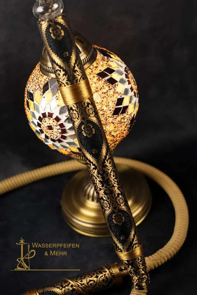 aljamal Tradi Lederschlauch Golden Black