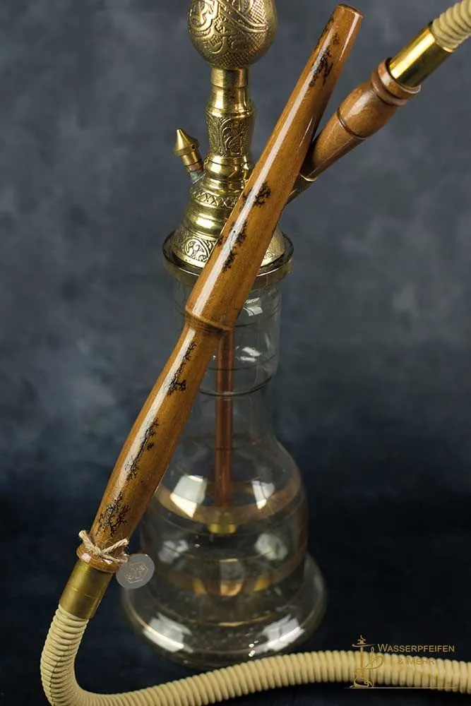 Efendi Lederschlauch Echtholz Lux - Brown