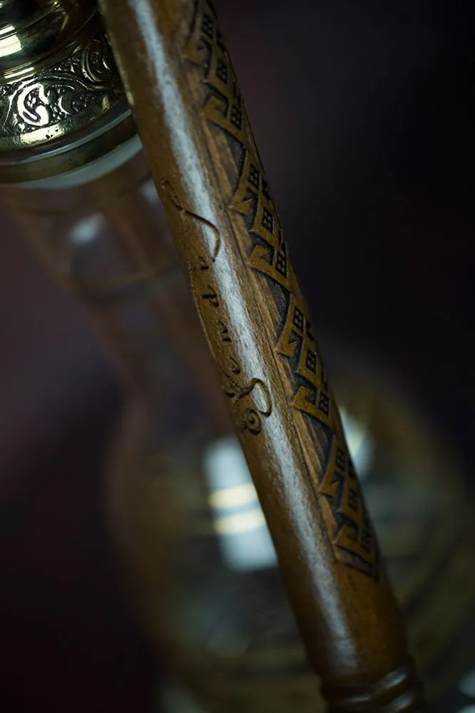 efendi Ziegenlederschlauch Braun Rot