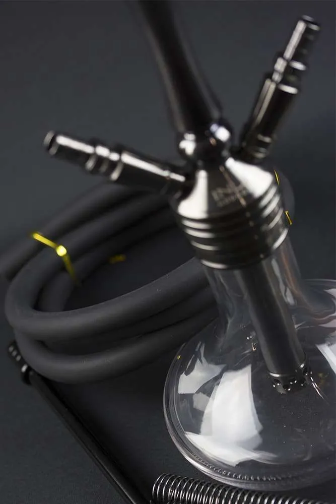 Invi Paradox Edelstahl Gun Metal Shisha