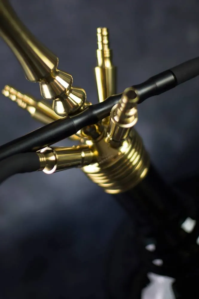 INVI Tesseract Edelstahl INVI Tesseract Edelstahl Gold Schwarz Base