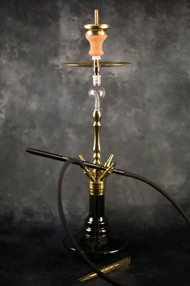 INVI Tesseract Edelstahl Gold Schwarz