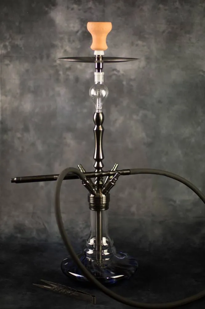 INVI Tesseract Edelstahl Gun Metal Blue Ice