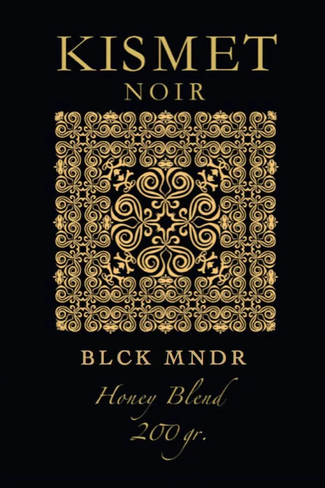 Kismet hookah tobacco honey blend BLCK MNDR