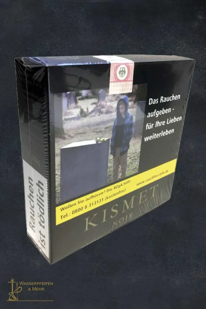 Kismet Shisha Tabak Honey Blend Black Orange