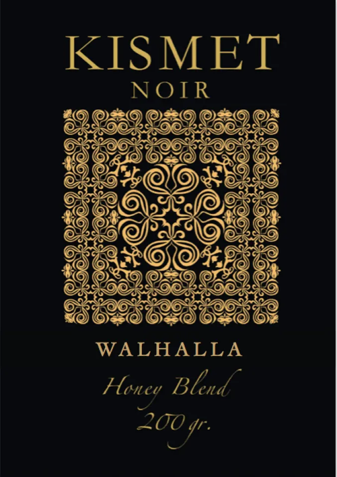 Kismet Shisha Tabak Honey Blend Black Bisquit