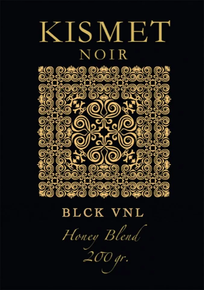 Kismet Shisha Tabak Honey Blend Black Vanilla