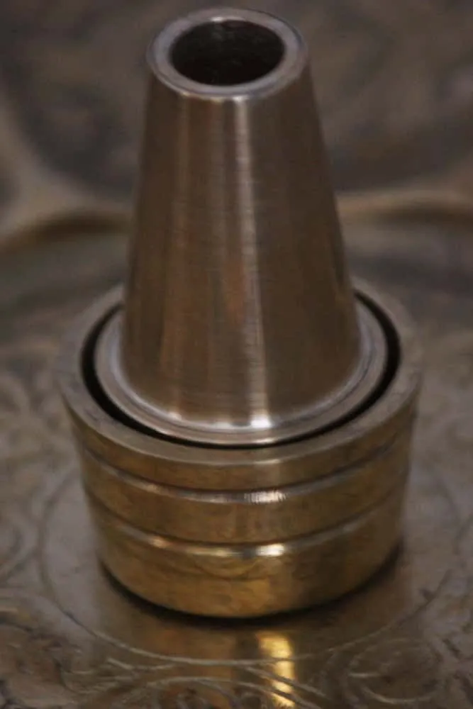 aljamal Kopfadapter messing