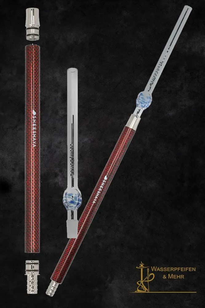 Sheeshaya Carbon Fusion Mundstückset BT Edition 33cm Ruby Red
