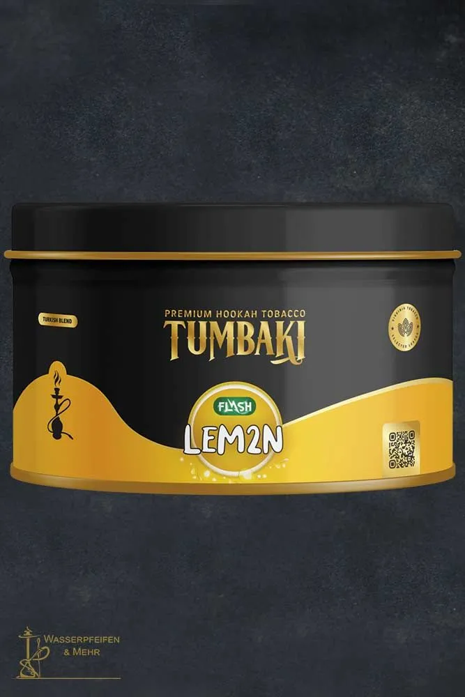 Tumbaki Shisha Tabak  Lem2n Flash 200g