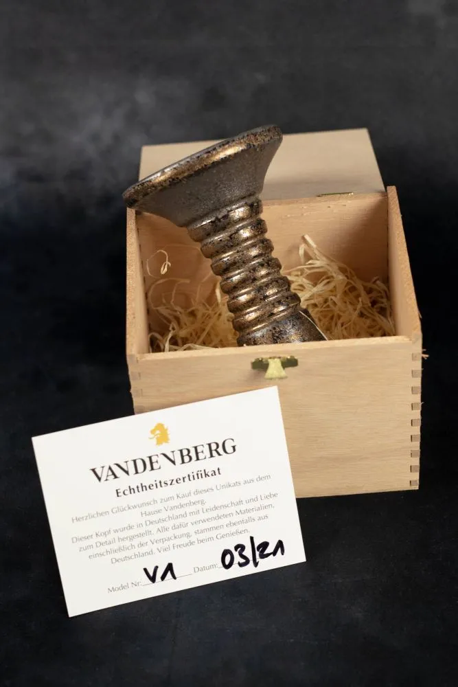Vandenberg Shisha  Phunnel V1 Gold Antik