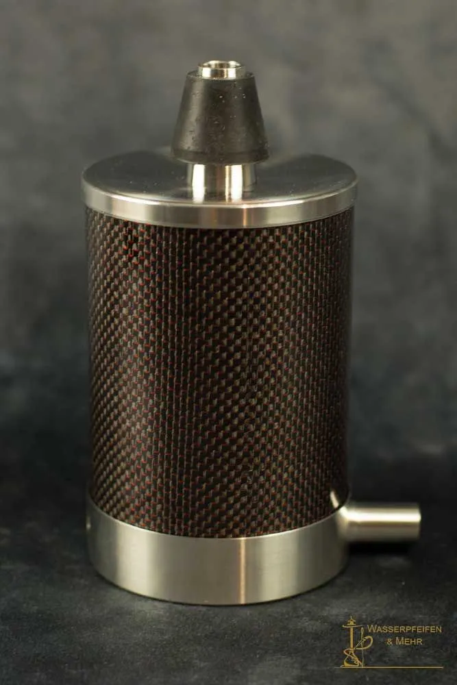 Vyro Carbon Shisha Red