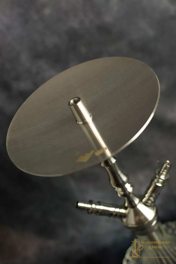 WD Hookah V2 A3 Edelstahl Shisha Teller