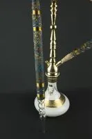 aljamal Ziegenlederschlauch Golden Blue