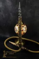 aljamal Ziegenlederschlauch Arabic Brown