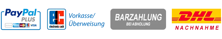 Wasserpfeifen & mehr Payment methods